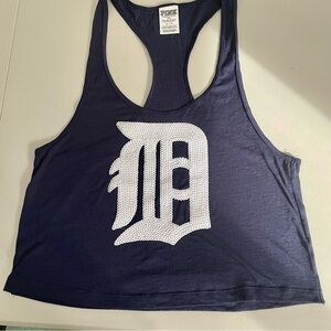 Victoria's Secret PINK Detroit Tigers tank top S sequin